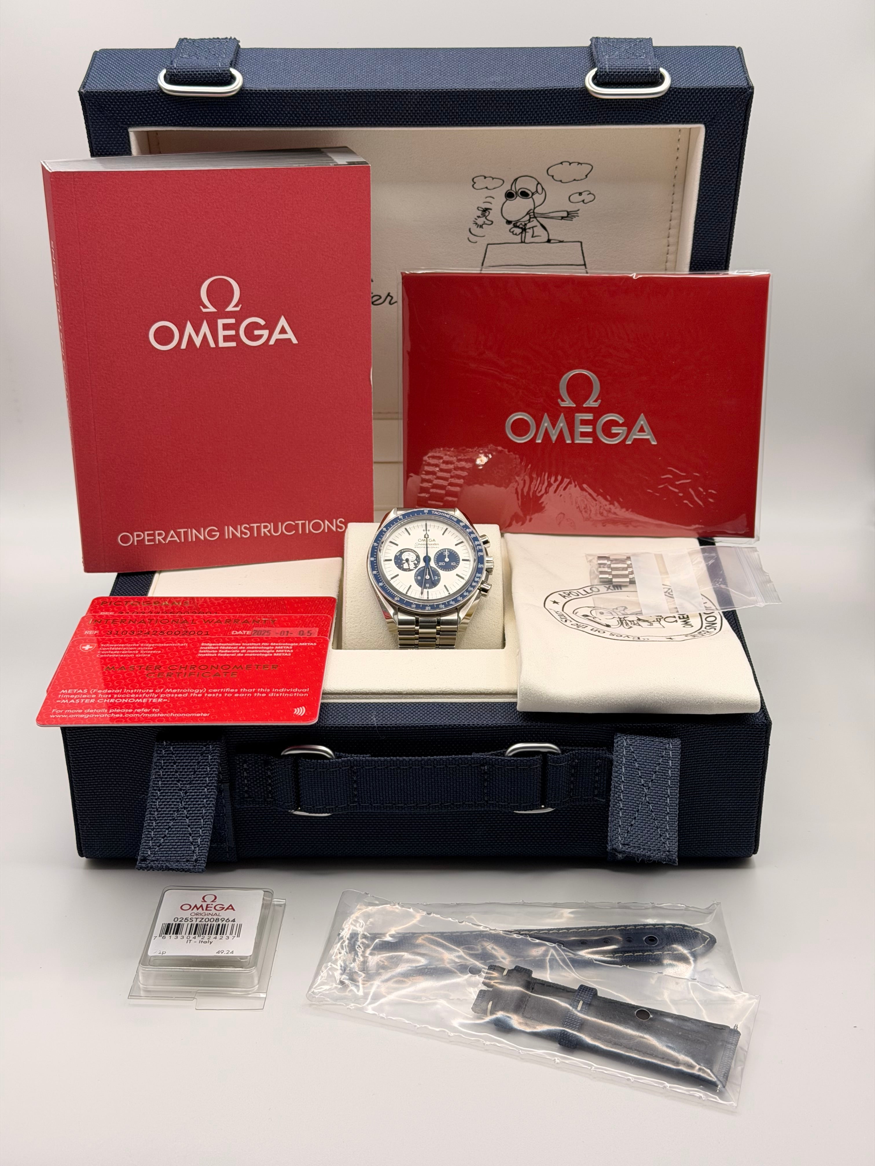 Omega Speedmaster 50th Anniversary ‘Snoopy’
