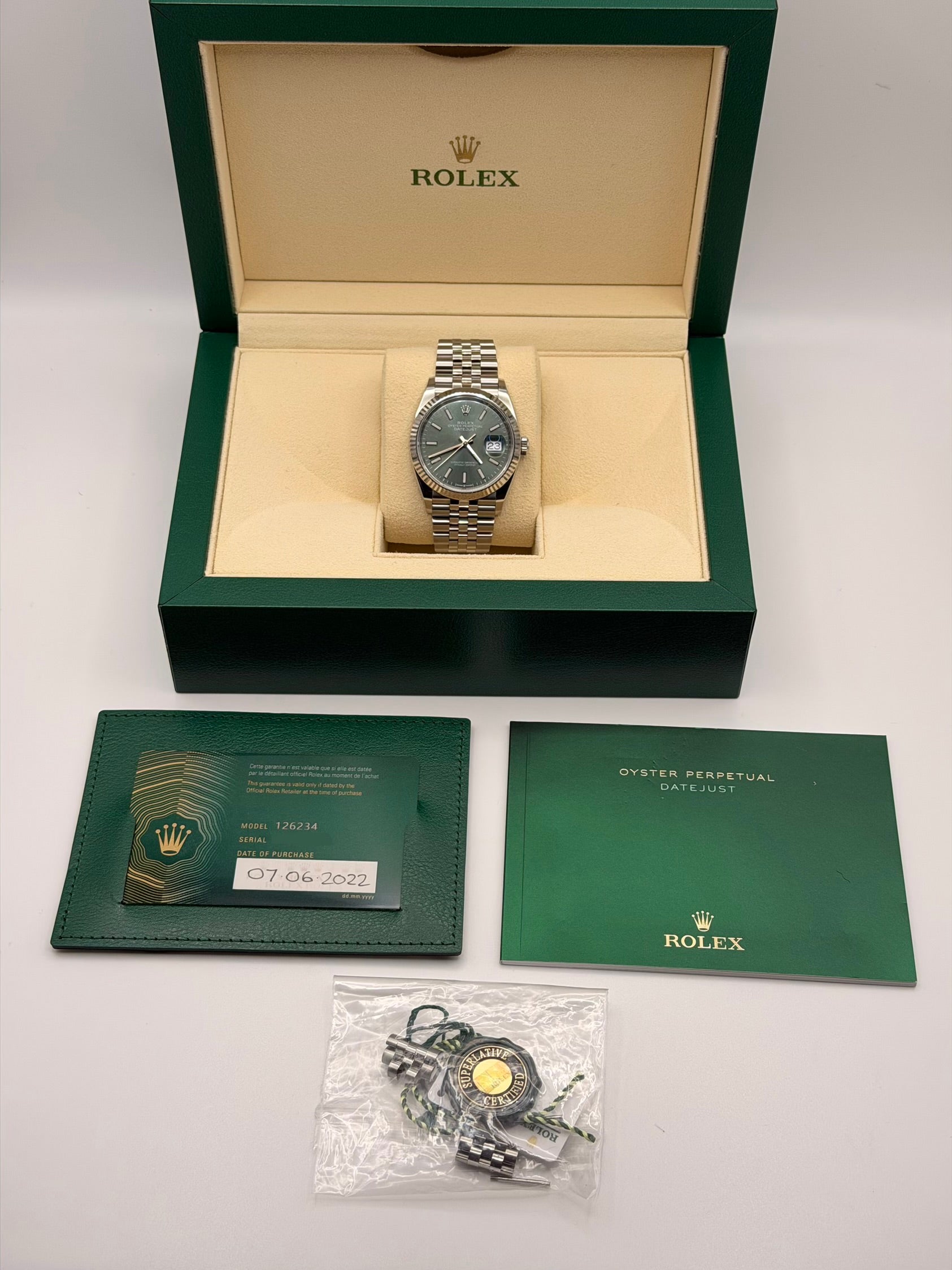 ROLEX DATEJUST 36 - 126234