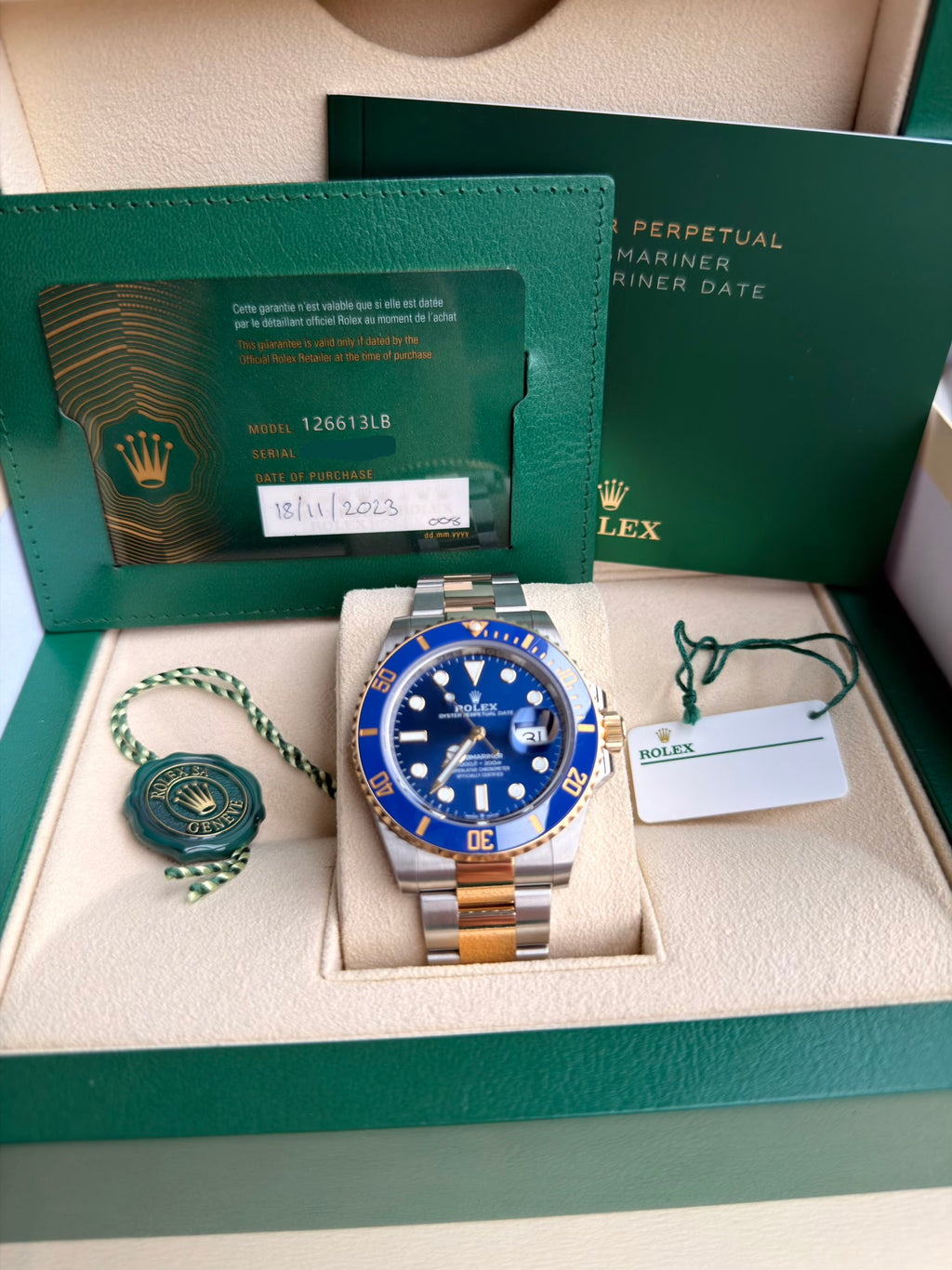 Rolex Submariner Date 126613LB